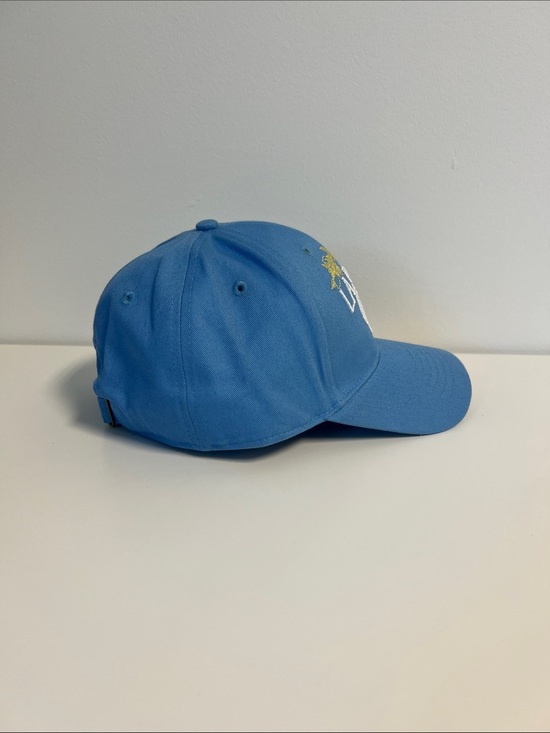 Anthropologie Blue Coney Island Picnic Script Baseball Cap main image 7